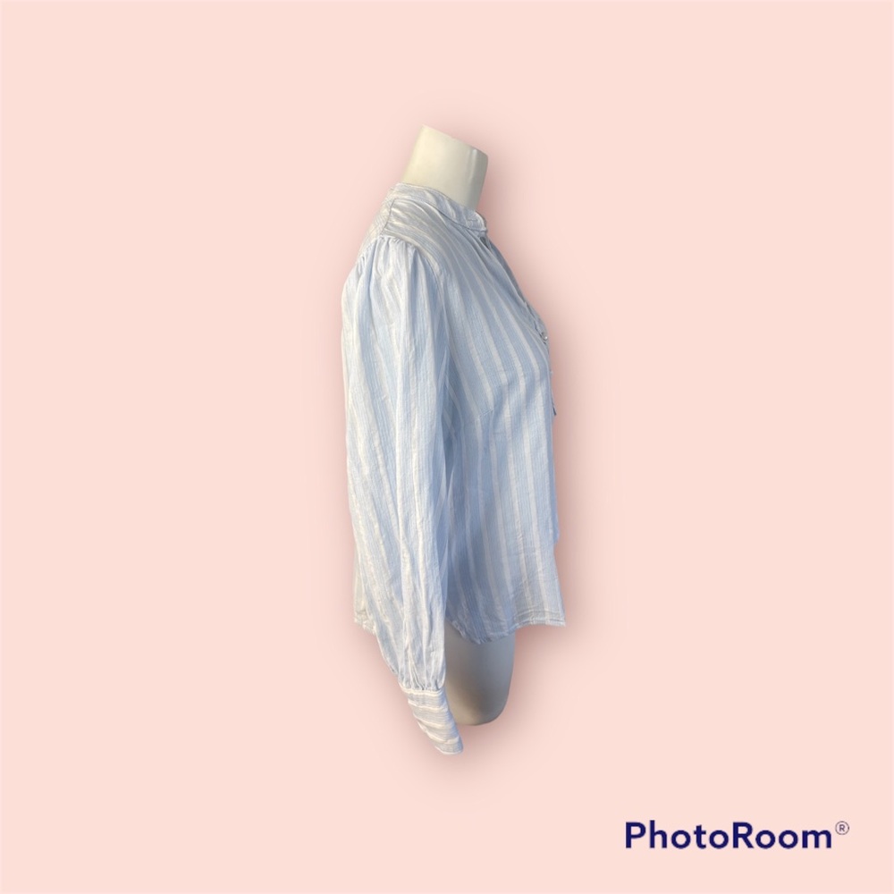 Roberta Roller Rabbit Long Sleeve Cuff Button Tun… - image 2